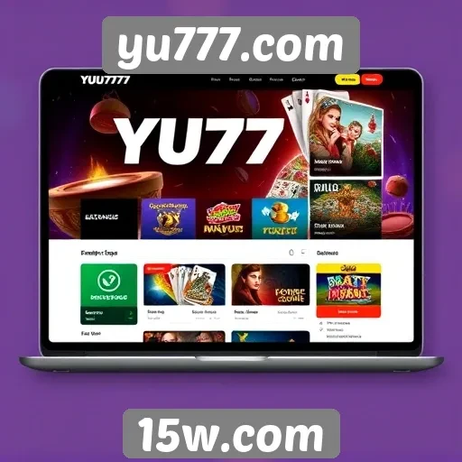 Análise da interface do usuário do yu777.com